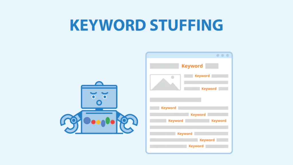 SEO Para Iniciantes: 15 Passos Para Transformar Seu Site Em Uma Máquina de Tráfego 13 keyword stuffing ou repetição ecessiva das palavras-chave é ruim para SEO